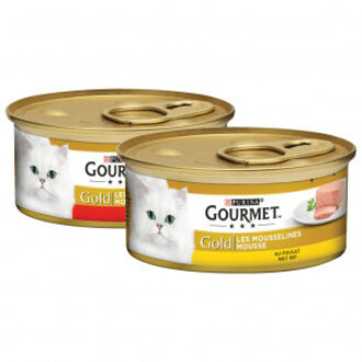 Gold mousse met kip 85g kattenvoer
