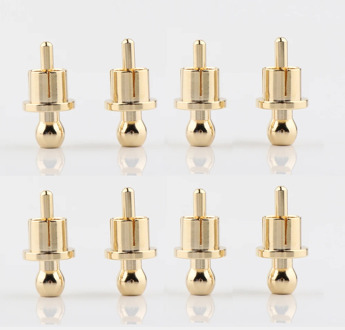 Gold Plated RCA Cap Plug Short-Circuit Socket, Phono Connector RCA Shielding Jack Socket Protect Cover Caps