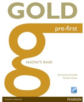 Gold Pre-First Teacher's Book - Gold - Clementine Annabell