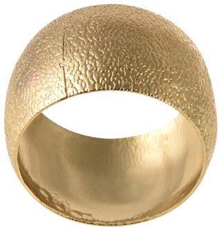 Gold Stijlvolle Metalen Servet Gesp Ring Model Kamer Servet Gesp Doek Cirkel Eenvoudige Moderne Ronde Servetring Decoratie B