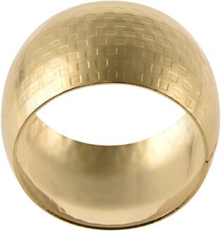 Gold Stijlvolle Metalen Servet Gesp Ring Model Kamer Servet Gesp Doek Cirkel Eenvoudige Moderne Ronde Servetring Decoratie