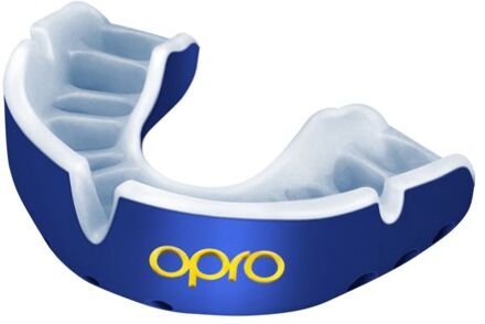 Gold Ultra Fit Mouthguard Blauw - JR