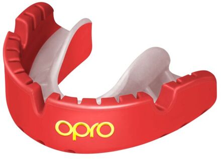 Gold Ultra Fit Mouthguard Braces Rood - SR