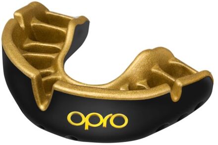 Gold Ultra Fit Mouthguard Zwart - JR