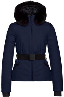 Goldbergh Hida Faux Ski Jas Dames L/40 Donkerblauw