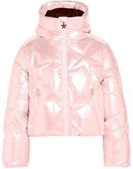 Goldbergh Metallic dons ski-jas Glamstar  roze - 40,