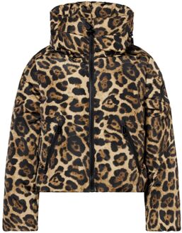 Goldbergh Pantera Ski Jas Dames S/36 Bruin dessin