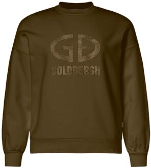 Goldbergh Sizzle Turtle Neck Casaul Sweater Dames XL/42 Donkergroen