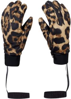 Goldbergh Softy Ski Handschoenen Dames 8 Bruin dessin