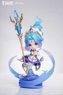 Golden Spatula PVC Statue Prestige Perfume Gem Chibi Janna Figure 17 cm