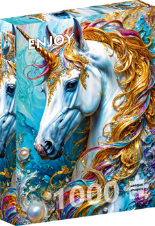 Golden Unicorn Puzzel (1000 stukjes)