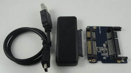 Goldendisk CFAST Adapter CFAST naar SATA + SATA naar USB Testen Eenheid voor CFast 2.0 Geheugenkaarten