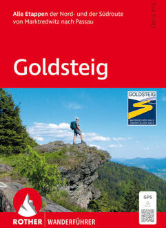 Goldsteig (wf) 38T GPS Marktredwitz nach Passau | Rother Bergverlag