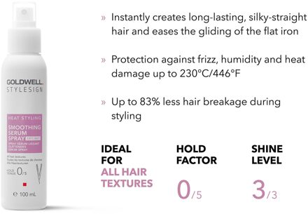 Goldwell Hittebescherming Goldwell Goldwell Stylesign Smoothing Serum Spray 100 ml