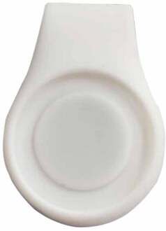 Golf Alignment Gericht Tool Putting Cap Clip Stijlvolle Golf Golf Hoed Clip Ball Marker Houder Magnetische Bevestig Silicone wit