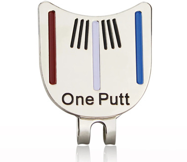 Golf Ball Mark With Magnetic Hat Clip One Putt Golf Putting Alignment Aiming Ball Marker Drop Ship
