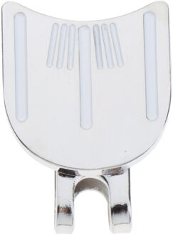 Golf Cap Clip Golfbal Marker Doel Professionele Golf wit lijn
