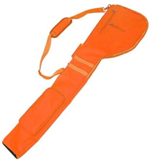 Golf Club Bag Nylon Milieubescherming Materiaal Set Zak Zachte Opvouwbare Draagbare Golf Accessoires
