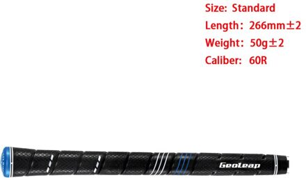 Golf Grip Rood En Blauw Kleuren Standaard En Midsize Golf Club Grips 8 Stk/partij blauw standaard