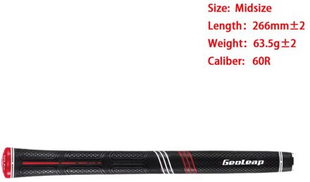 Golf Grip Rood En Blauw Kleuren Standaard En Midsize Golf Club Grips 8 Stk/partij rood midsize