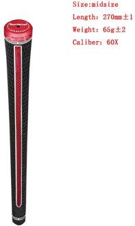 Golf Grips Club Grips Midsize En Standaard 60X 10 Stks/partij zwart