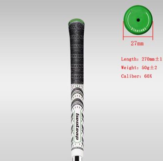 Golf Grips Golf Club Grips Ijzer En Hout Grips 60X Mc4 Drie Kleur 10 Stuks Standaard En Midsize groen-midsize