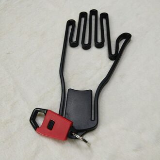 Golf Handschoenen Brancard Golfer Tool Gear Plastic Abs Golf Handschoenen Houder Rack Droger Hanger Brancard Met Riem