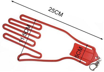 Golf Handschoenen Houder Met Sleutelhanger Plastic Handschoen Rack Droger Hanger Brancard Golfer Tool Gears OY0826R