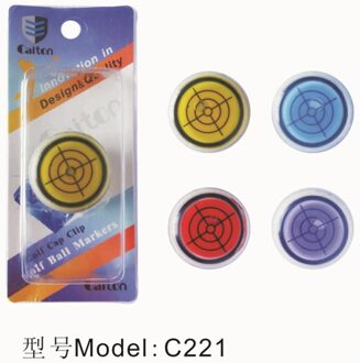 Golf hoed clip marker Helling Putting Helper Niveau Lezen Bal marker Hoed Clip
