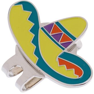 Golf Hoed Clip Met Afneembare Magnetische Golfbal Marker Multi Kleur