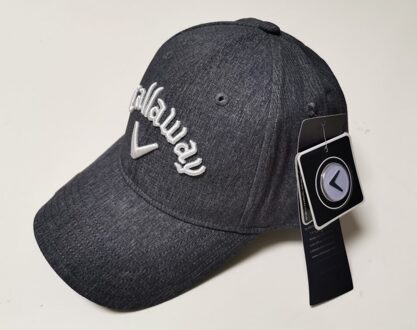 Golf Hoed Met Marke Grijs