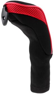 Golf Hybrid Club Cover Beschermende Headcovers Met Geen. Tag (3,4,5,7,X) rood