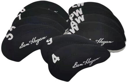 Golf Irons Head Cover Ijzers Headcover Set Golf Iron Set Head Protector 10Pcs Voor Benhogan Ijzers Set