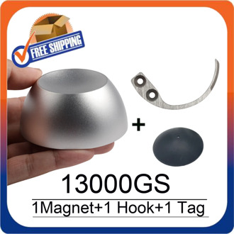 Golf Magnetic Detacher 13000GS Universal Tag Remover Magnet+1 Key Detacher Hook Tag+1 Alarms RF8.2Mhz System EAS