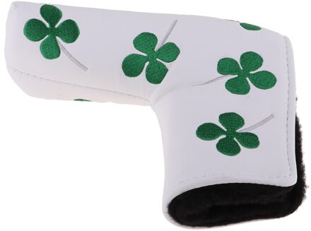 Golf Putter Head Cover Golf Club Headcovers Slijtvast & Anti-Kras wit A