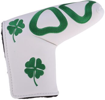 Golf Putter Head Cover Golf Club Headcovers Slijtvast & Anti-Kras wit B