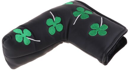 Golf Putter Head Cover Golf Club Headcovers Slijtvast & Anti-Kras zwart A