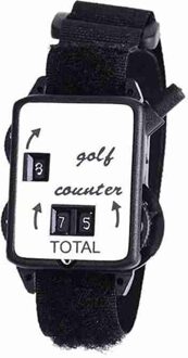Golf Scoren Apparaat Met Polsband Golf Club Shot Score Keeper Count Golf Training Horloge Slag Apparaat Sport Benodigdheden