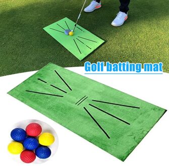 Golf Training Mat Voor Swing Detectie Batting Mini Golf Praktijk Training Aid Raken Pad Accessoires