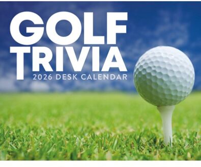 Golf Trivia Box Calendar 2026 - Carousel Calendars