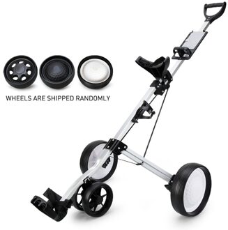 Golf Trolley Professionele Opvouwbare Golf Tas Trolley Outdoor Sport Multifunctionele Bereik Levert Opvouwbare Push Pull Golfkar Four wiel cart