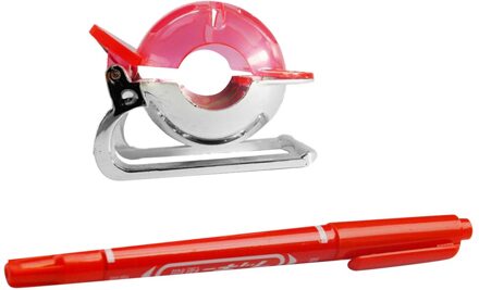 Golfbal Liner Marker Lijn Tekening Alignment Tool Accessoires roze