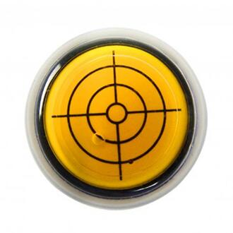 Golfer Helling Putting Niveau Lezen Hoed Clip Outdoor Sport Golf Marker Gereedschap Outdoor Sport Accessoires geel