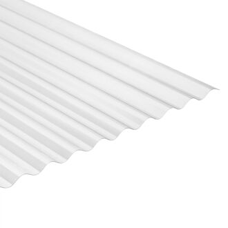 Golfplaat 76/18 - Pvc - Transparant - 183x90cm