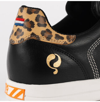 Golfschoen fairway zwart/leopard - maat 36 Veelkleurig