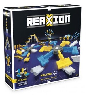 Goliath Reaxion Xplode - Dominospel - Bouw Speelgoed met Domino Stenen - Speelgoed 7 Jaar - Constructiespeelgoed