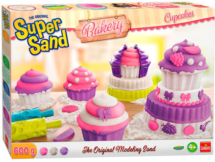 Goliath Super Sand Cupcakes speelzand Multikleur