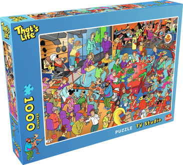 Goliath That’s Life Big Box – TV Studio Puzzel (1000 stukjes)