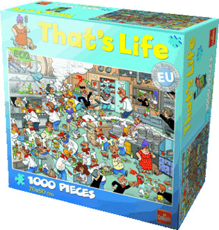 Goliath That's Life puzzel keuken - 1000 stukjes
