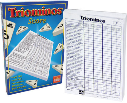 Goliath Triominos scoreblok